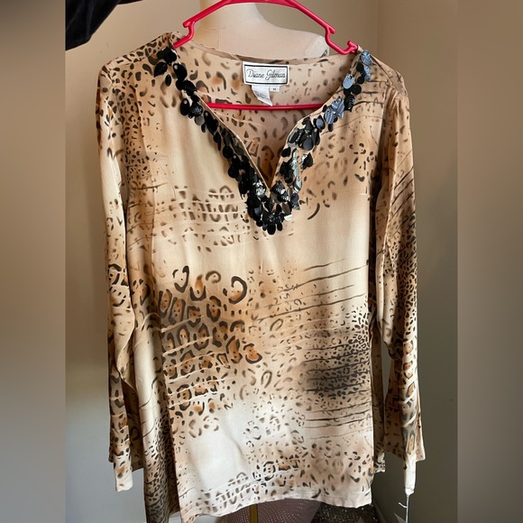 💯% silk vintage Diane Gilman 🙂♥️✨ - Picture 10 of 17